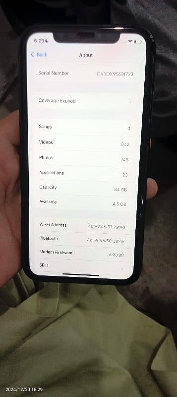 iphone 11 jv  4month sim working 1