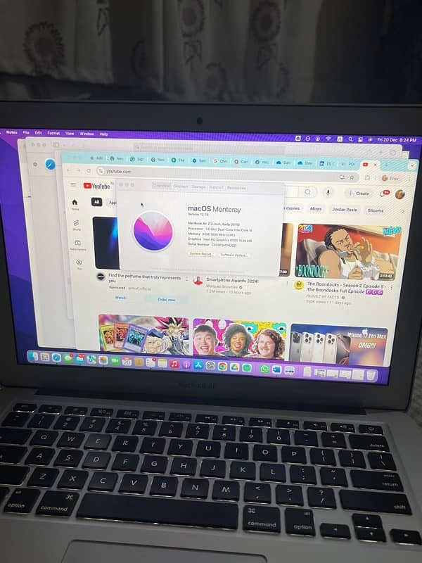 MacBook Air 2015 DualCore i5 8GB Ram 3