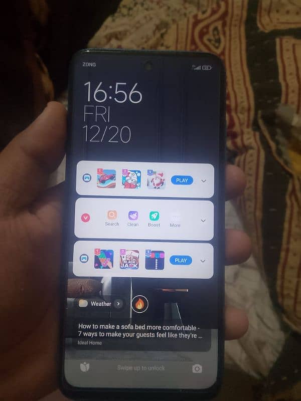 Mi redmi 10 good condition Official box pta approved 1