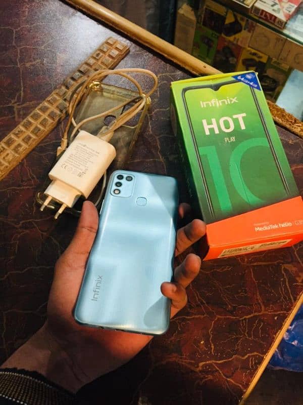 Infinix Hot 10 Play 4/64 Full box 0