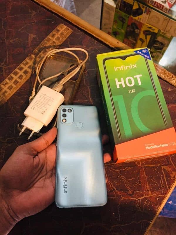 Infinix Hot 10 Play 4/64 Full box 1