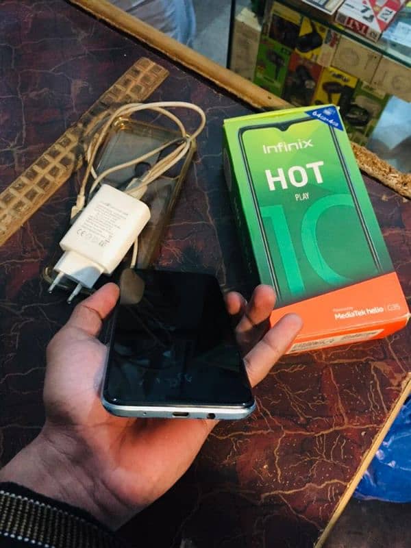 Infinix Hot 10 Play 4/64 Full box 2