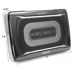 kenwood ksc sw11 underseat subwoofer