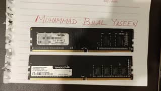 16gb RAM (2x8gb) DDR4 . like new. only 2 months used