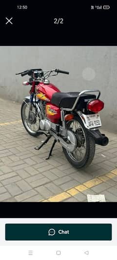 Honda CG 125 2021 model bike for sale call on 0318,4661884