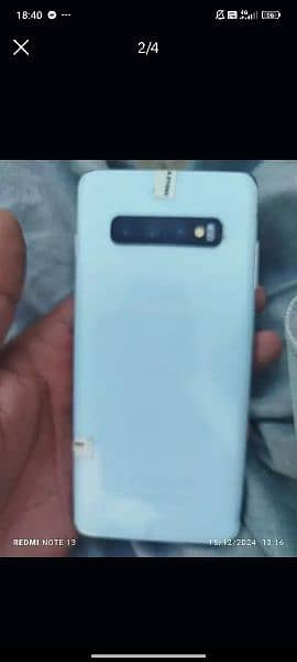 Samsung S10 plus PTA approved single sim 8 GB 128 GB 2