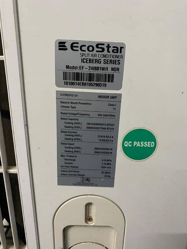 Ecostar 2 ton standing unit AC 1