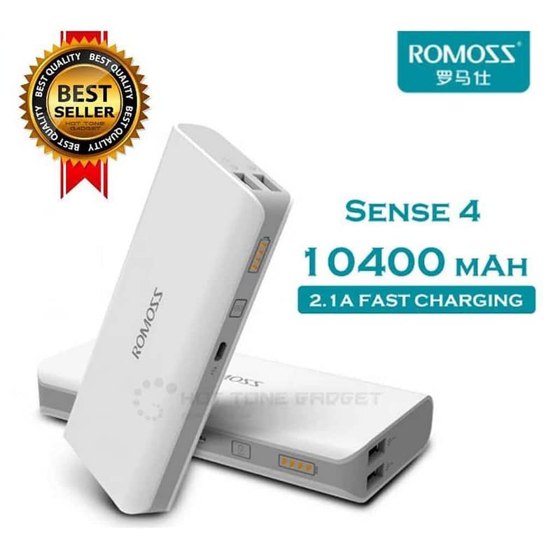 Romoss SENSE 4 Power Bank 10400mAh 2 USB Output 2