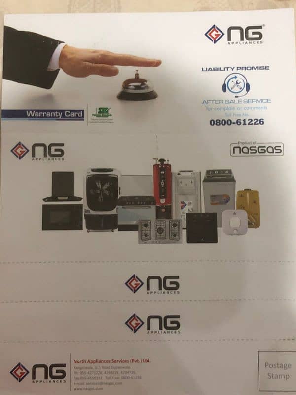 Nasgas Instant Geyser, Brand New with 1 Year Warranty 3