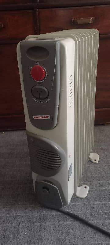 Oil Filled Radiator Heater with fan [Imported from Dubai] 0