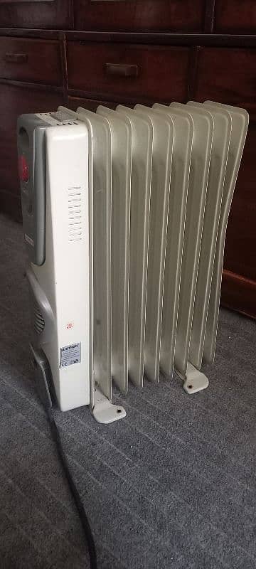 Oil Filled Radiator Heater with fan [Imported from Dubai] 1