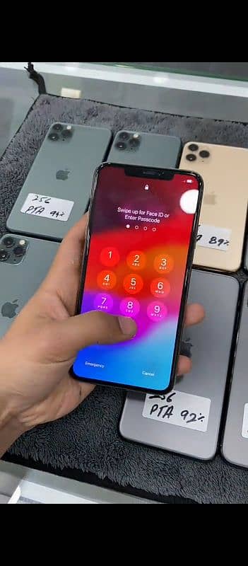 iPhone 11 pro Max 256 GB PTA proud my WhatsApp 0329=48=79=452 0