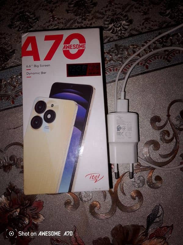 itel A70  4+8gbRam 128gb storage 1