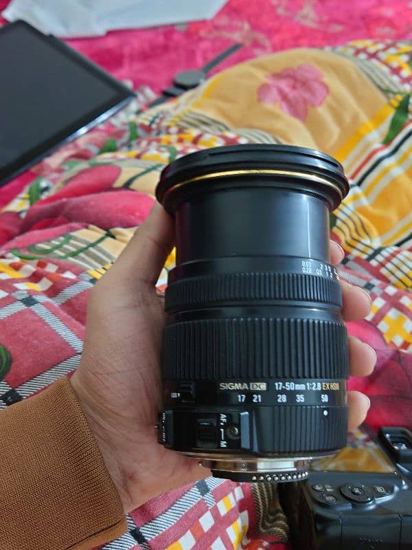 Sigma 17-50mm Lens for sale (Nikon mount) 1