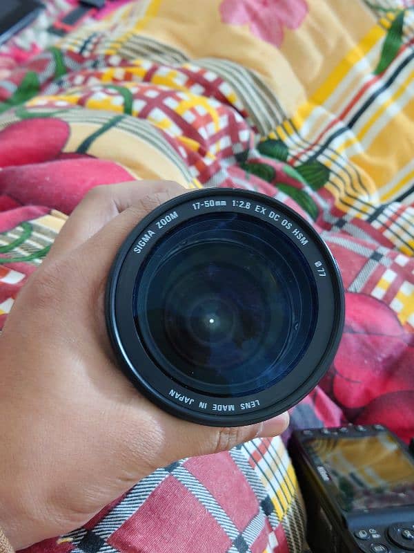 Sigma 17-50mm Lens for sale (Nikon mount) 2