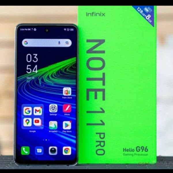 Infinix not 11 pro 8GB RAM,128 GB memory 0