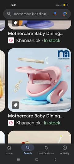 Mother care toddlers dinning chair