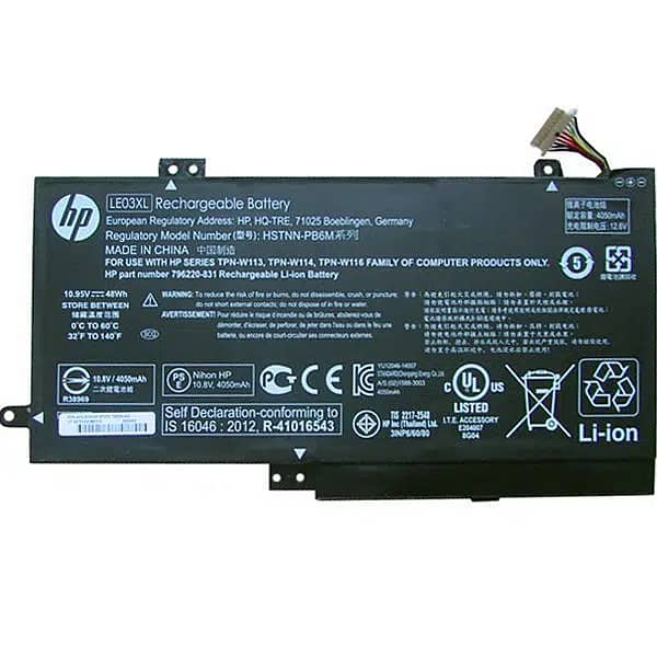 Dell Hp Apple Lenovo Asus Samsung Haeir Acer Gateway Toshiba  Battery 13