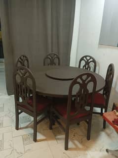 6 sitter doining table for sale