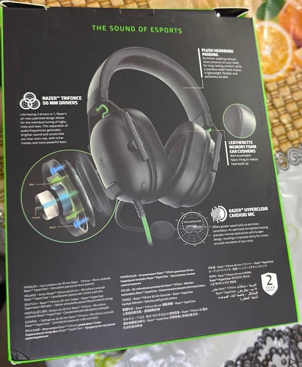 Razer Blackshark V2 X Headset 6