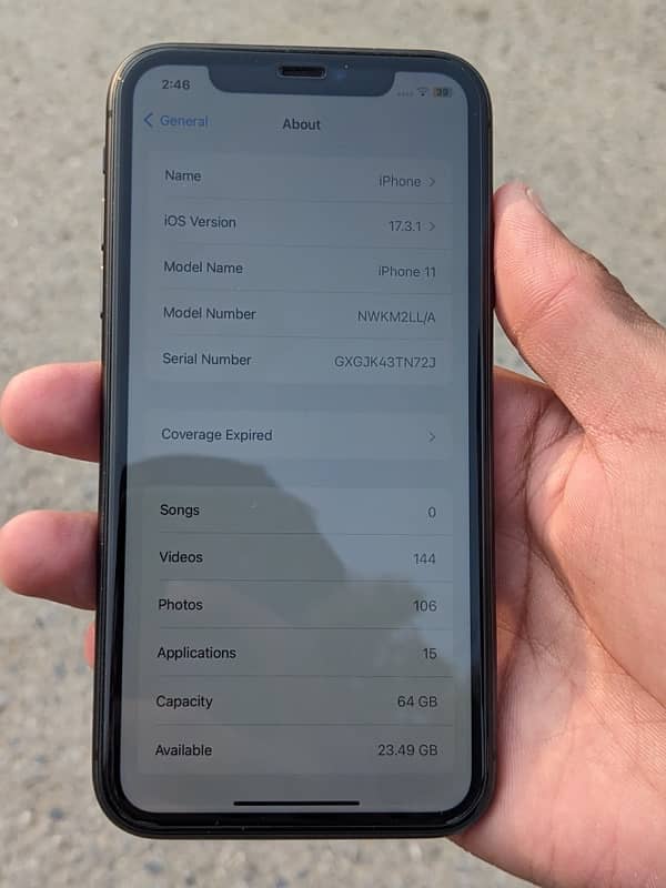 iphone 11 jv 64gb in black 7