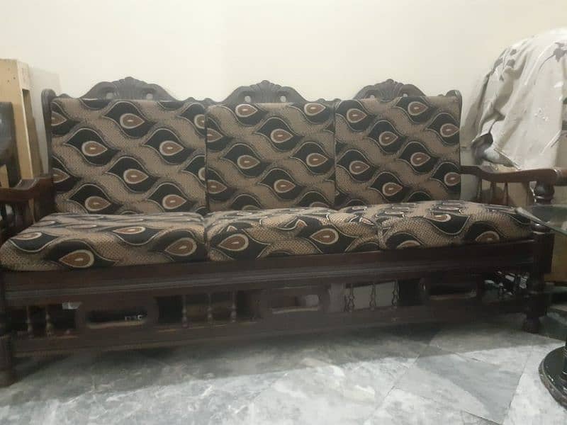 tali ke lakri sofa 3 +1+1 0