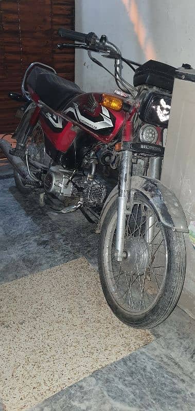 honda cd 70 one hand used 0