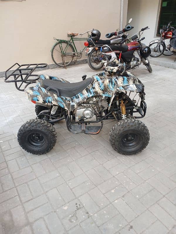 Quad bike sports raptor 125cc 2