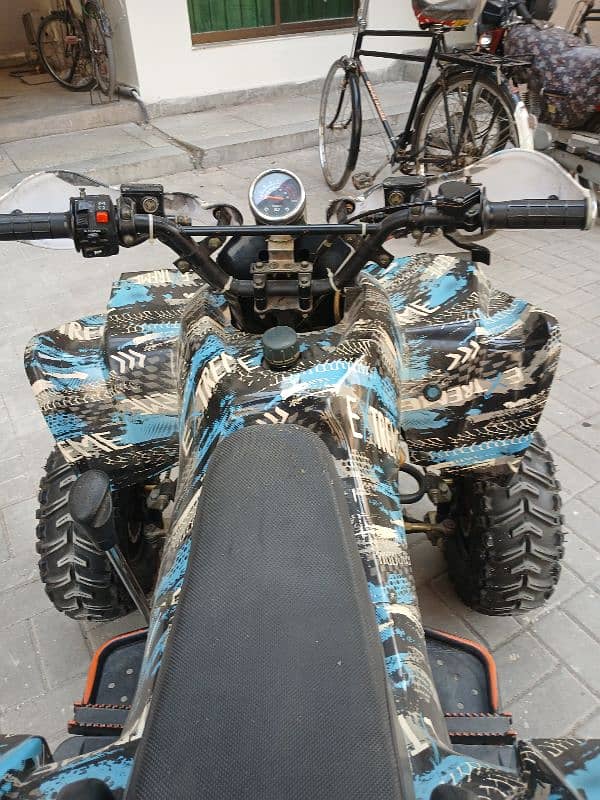 Quad bike sports raptor 125cc 3