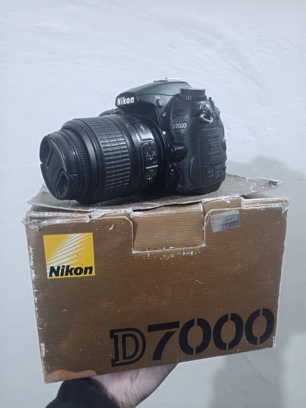 Nikon D7000 with 18 55 lens 0