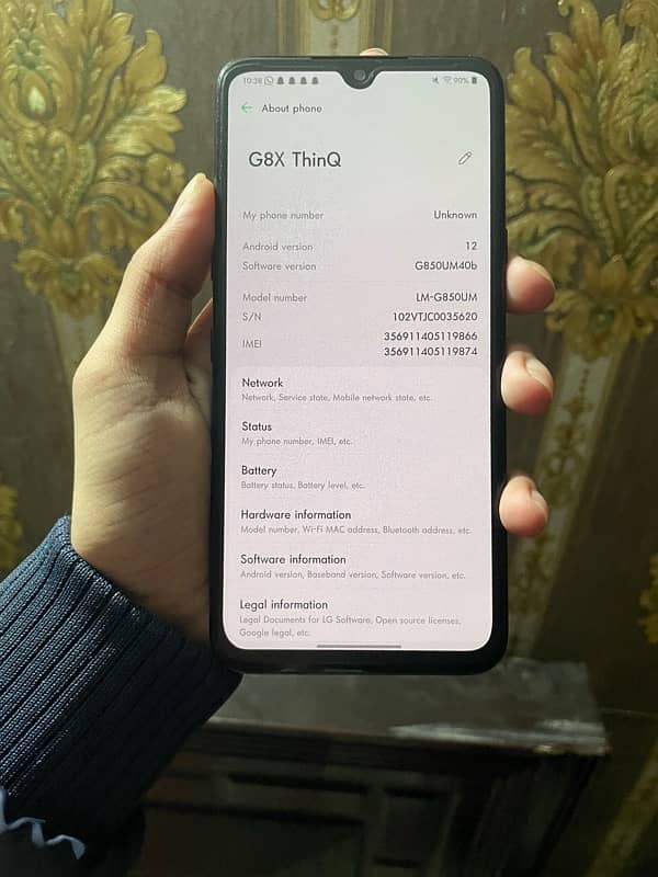 LG G8x THNIQ 6/128 NON PTA 3