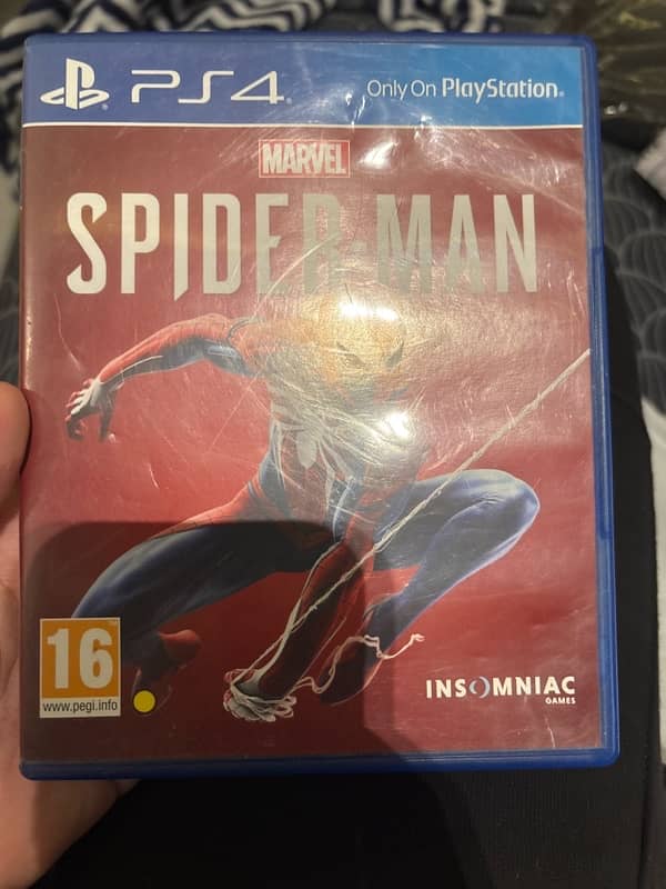 PS4 Spider man cd 1