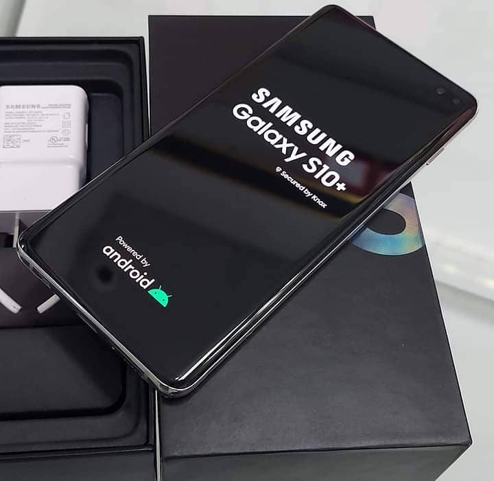 Samsung Galaxy s10 puls 12/256 GB 03241196127 my whatsapp number 0