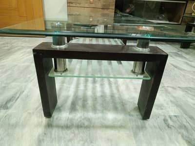Glass Center table