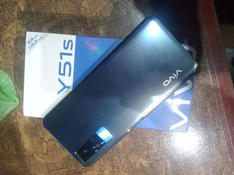 vivo y51s with box no charger 2