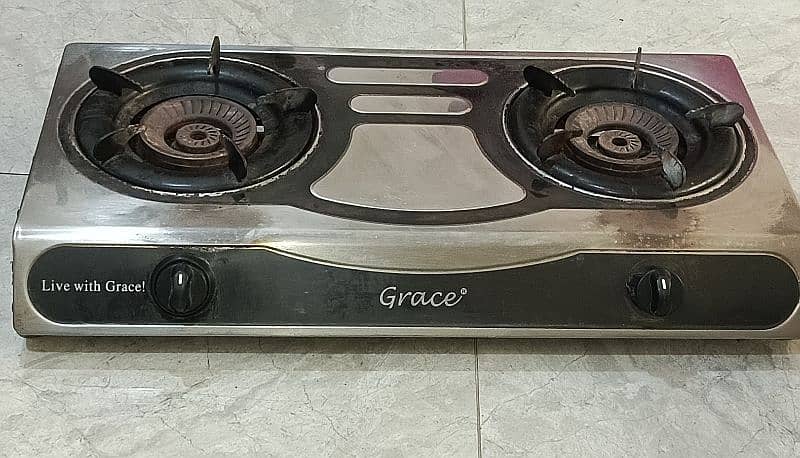 GRACE Brand Stove 2 Burners 1