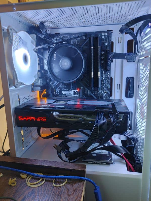 Complete Gaming PC Ryzen 3600 RX 5700xt Rx 590  NEW 1