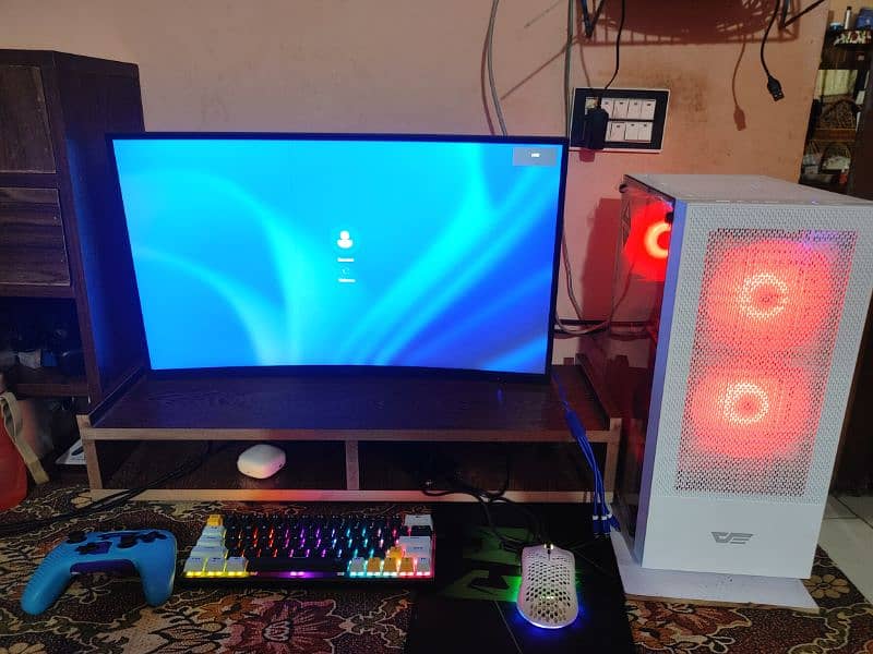 Complete Gaming PC Ryzen 3600 RX 5700xt Rx 590  NEW 6