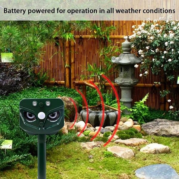 Amazon Branded Solar birds Ultrasonic Animal Repeller Pest control 5