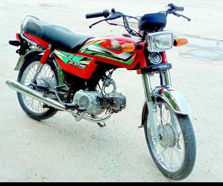 Honda CD 70 2022 model 4