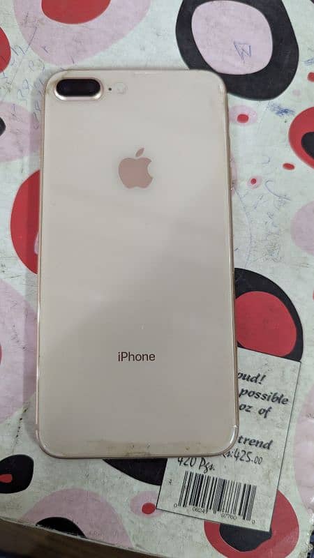 iphone 8 plus 64 gb PTA aproved one hand used 0