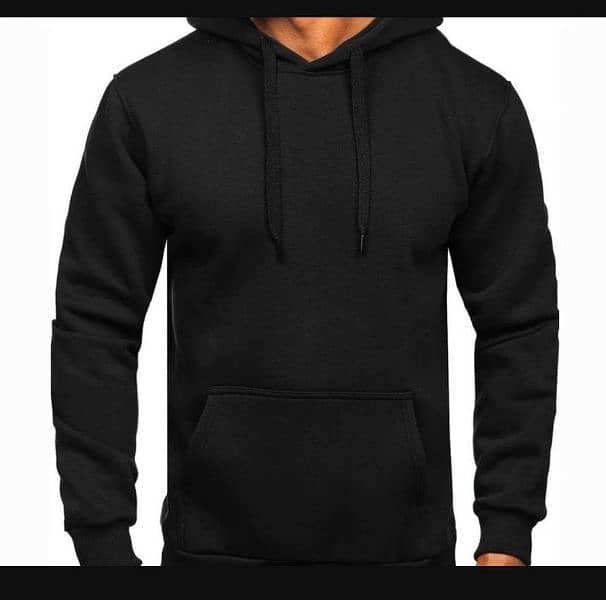 Men's Plain Fleece Hoodie - 1 Pc Comfort For every Adventure 2