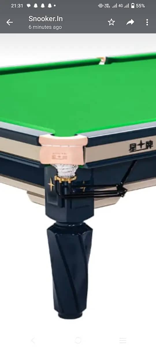 Snooker Table for Sale | Pool Table |Billiard table 1