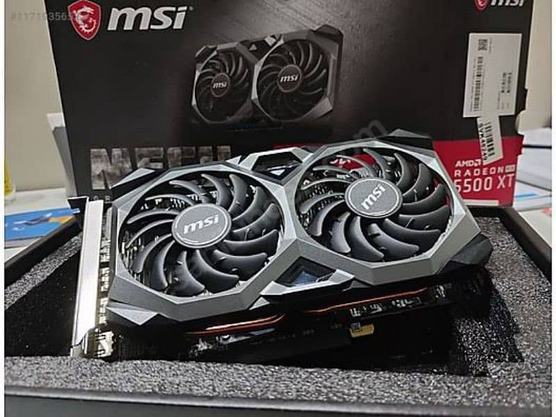 Msi RX 5500XT GDDR6 8GB Oc Edition (Original Sealed GPU) 0