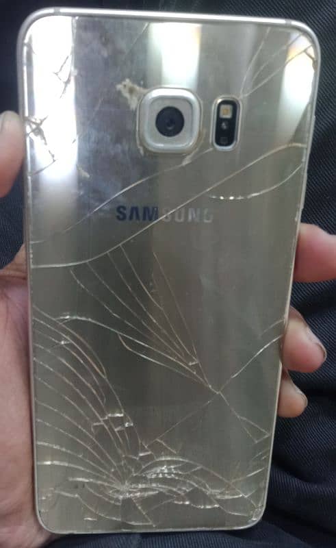 samsung s6 edge plus lcd damage 2