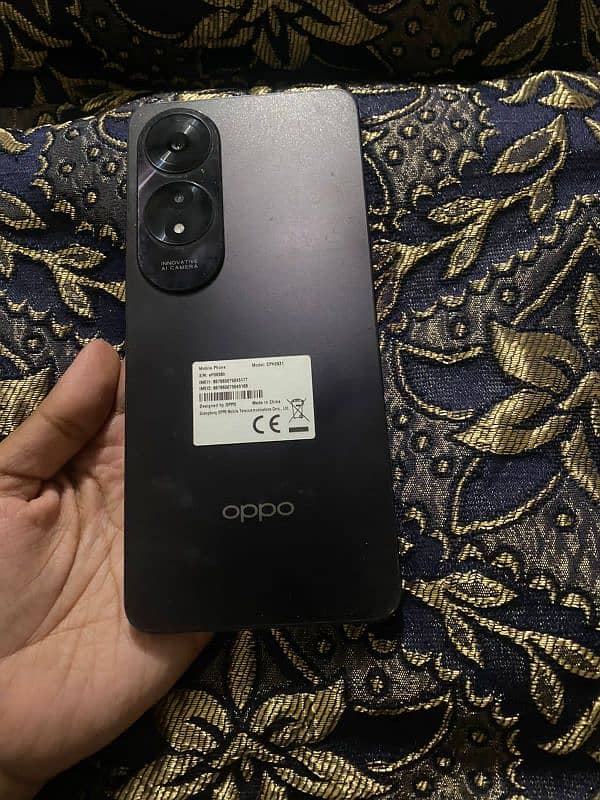 pta approved no  oppo A60 8+8 128 gb 10/10 condition 5