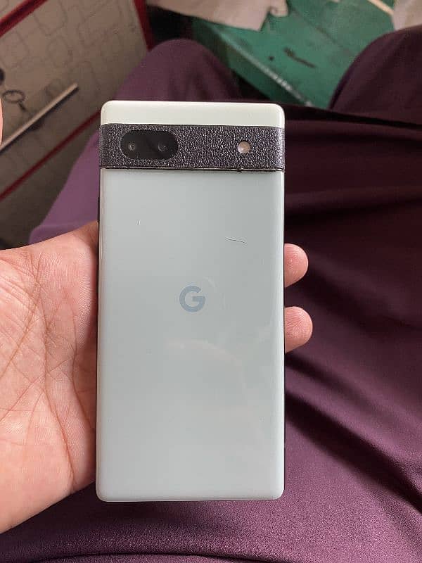 Google pixel 6a official PTA Approved dual sim condition saf ha 0