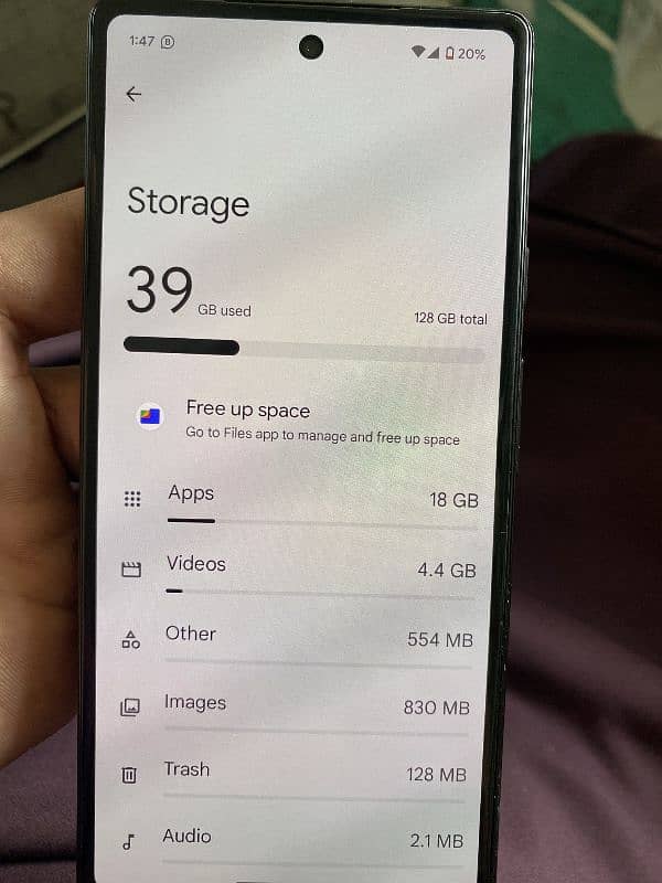 Google pixel 6a official PTA Approved dual sim condition saf ha 7