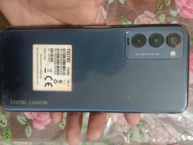 Tecno Camon 18t with box 2