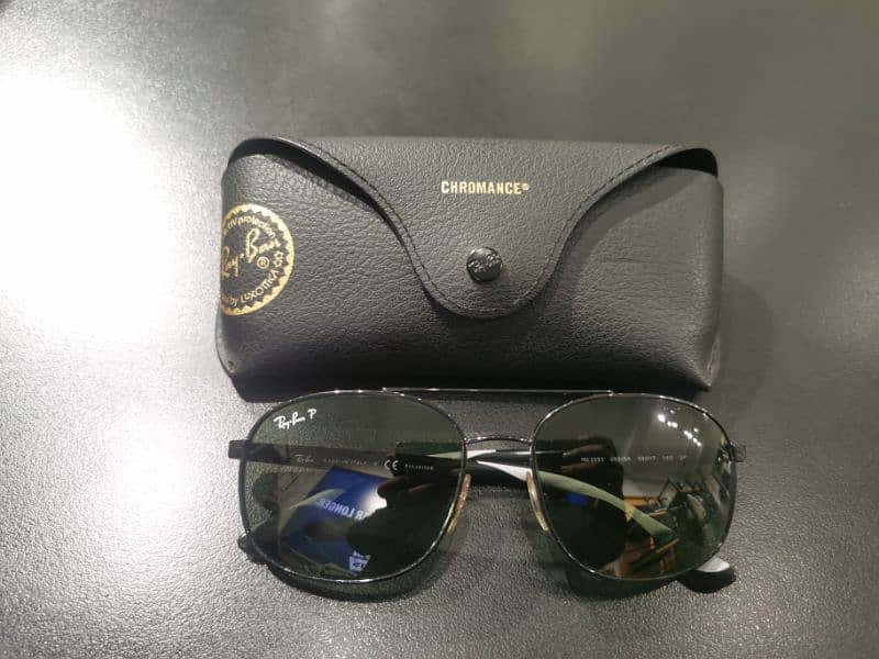 Polarised RayBan Sunglasses Model-3593 Colour 002/9A 0